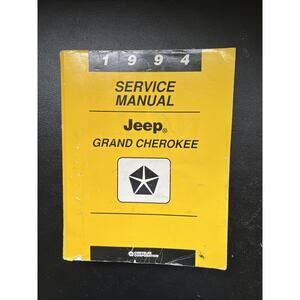 1994 Jeep Grand Cherokee Factory Shop Service Repair Manual Book